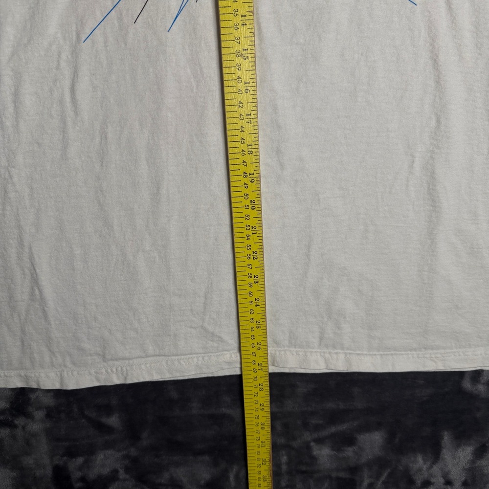 Fruit of the Loom T-Shirt Mens XL White Z100 Zootopia 2003 Concert Promo 7046 - Picture 4 of 6